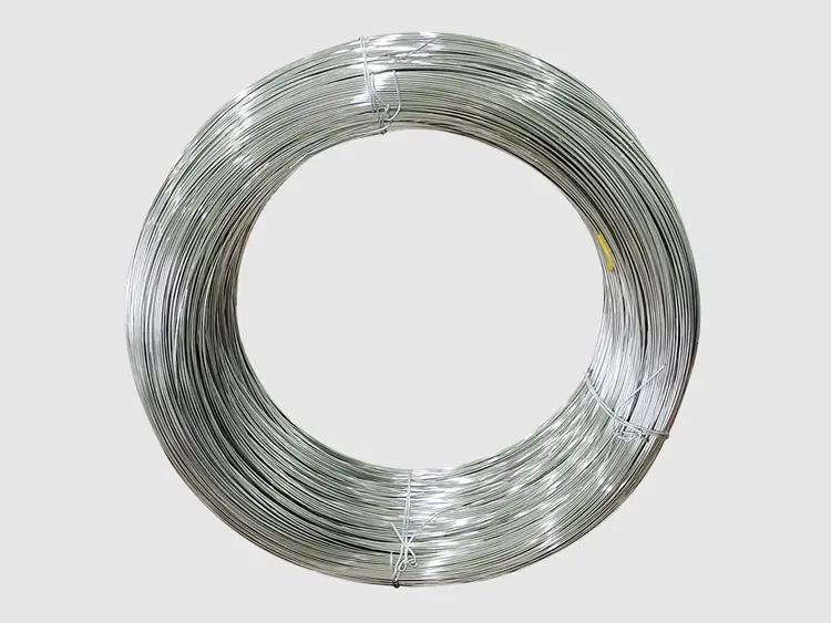 Galvanized sire rod in coil photo 2