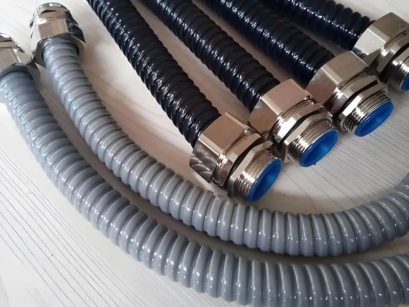 PE Conduit Stainless Steel Cable Protection Cover photo 3